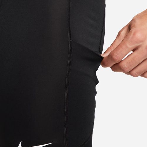 Men's Nike Pro Dri-Fit Fitness training shorts black/white