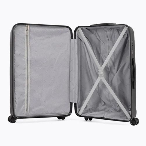 Large travel suitcase KADVA Cayes 113 l black