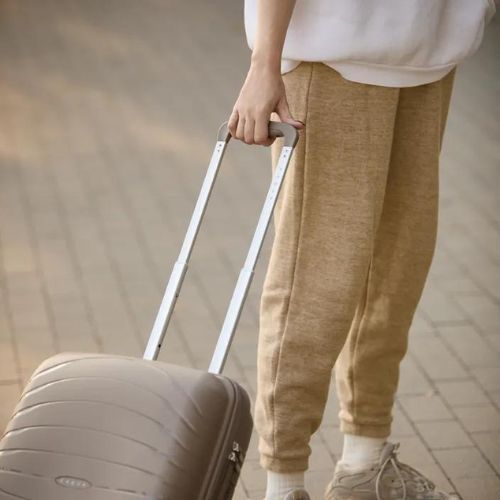 KADVA Brava 40L Beige Cabin Travel Suitcase