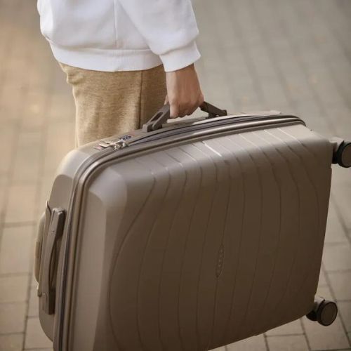 Large KADVA Brava 115 l Travel Suitcase in Beige