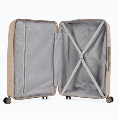 Large KADVA Brava 115 l Travel Suitcase in Beige