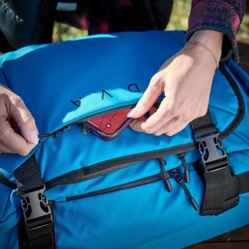 KADVA Lazio 44 l blue cabin travel suitcase
