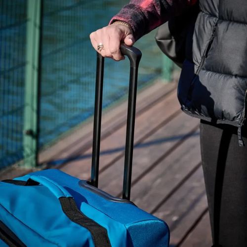 Large travel suitcase KADVA Lazio 102 l blue