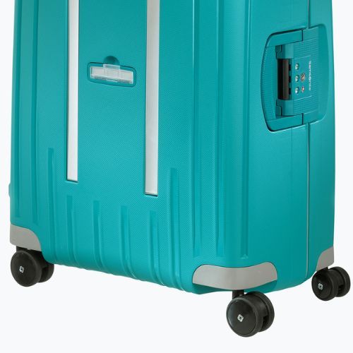 Samsonite S'cure Spinner travel case 79 l aqua blue