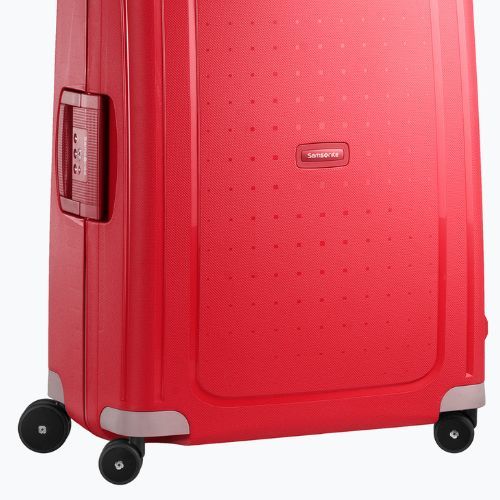 Samsonite S'cure Spinner 79 l crimson red travel case