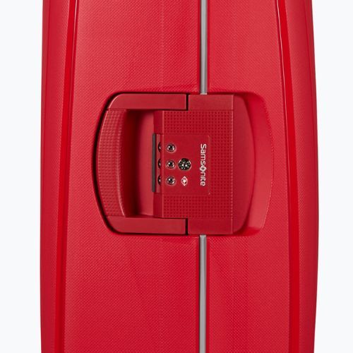 Samsonite S'cure Spinner 79 l crimson red travel case
