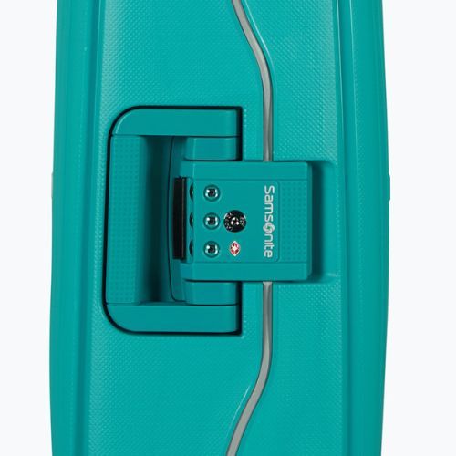 Samsonite S'cure Spinner travel case 34 l aqua blue