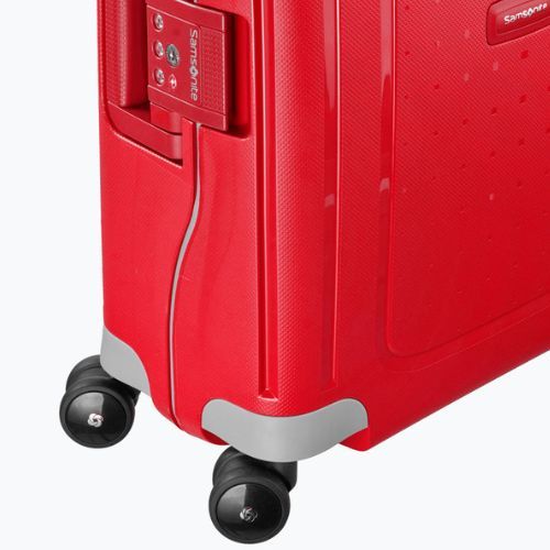 Samsonite S'cure Spinner travel case 34 l crimson red