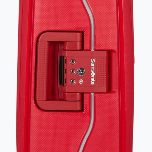 Samsonite S'cure Spinner travel case 34 l crimson red