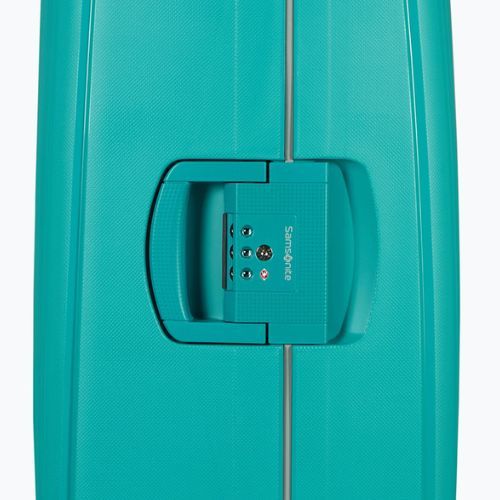 Samsonite S'cure Spinner travel case 138 l aqua blue