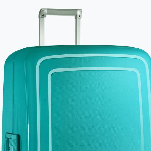 Samsonite S'cure Spinner travel case 138 l aqua blue