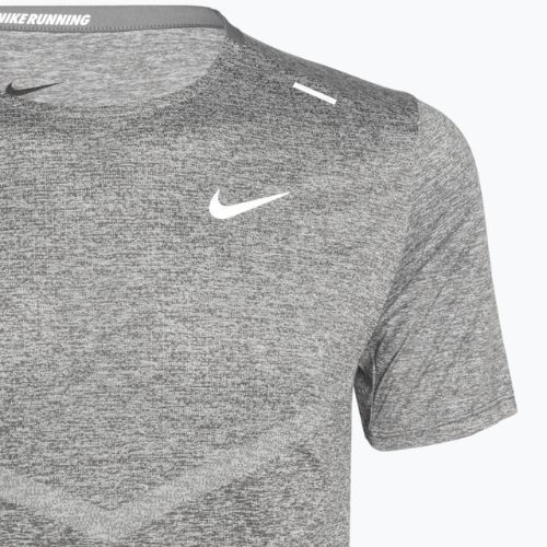Men's Nike Dri-Fit Rise 365 smoke grey/heather running shirt