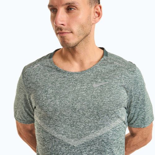 Men's Nike Dri-Fit Rise 365 vintage green/heather running shirt