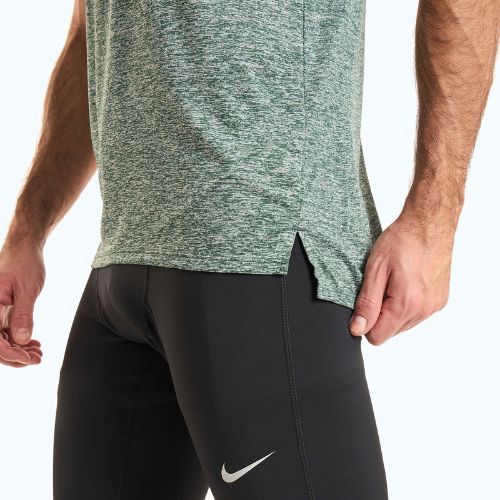 Men's Nike Dri-Fit Rise 365 vintage green/heather running shirt
