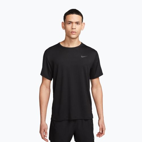 Men's Nike Miler Dri-Fit UV running shirt black