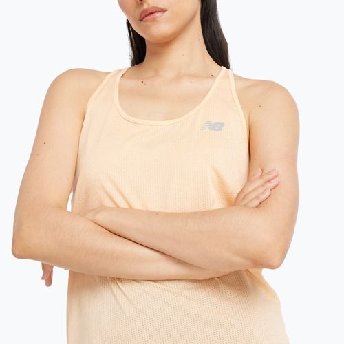 Women's New Balance Athletics Tank Top peach blossom/heather