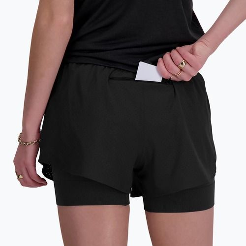 New Balance women's shorts 2IN1 3" black