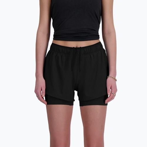 New Balance women's shorts 2IN1 3" black
