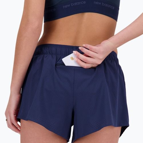 Women's shorts New Balance RC Seamless 3" blue