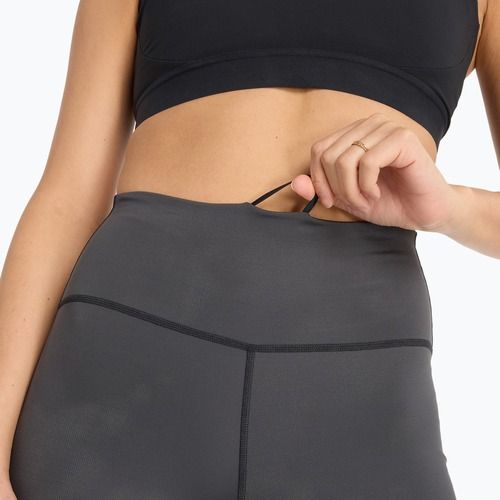 Women's running leggings New Balance Athletics Reflective Heat High Rise black top