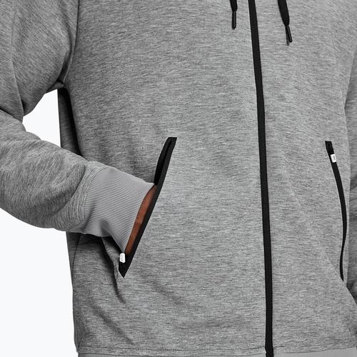 Men's On Zipped Hoodie grey