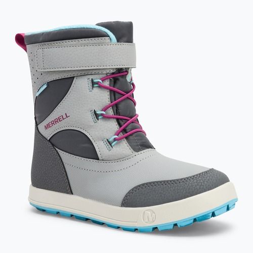 Merrell Snow Storm 3.0 Wtrpf grey/turq children's snow boots