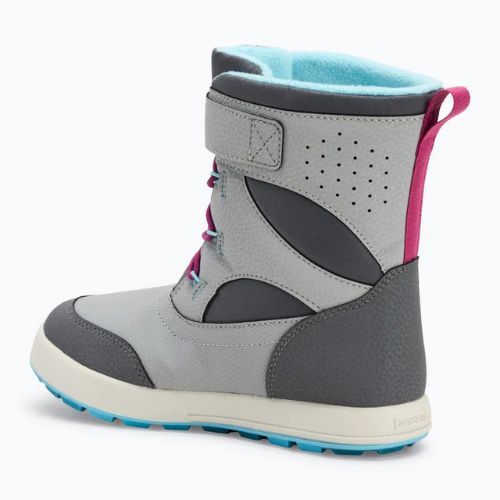 Merrell Snow Storm 3.0 Wtrpf grey/turq children's snow boots