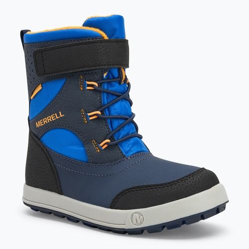 Merrell Snow Storm 3.0 Wtrpf blue/black/orange children's snow boots
