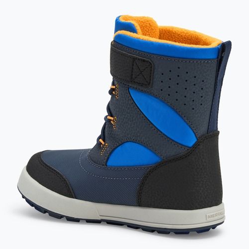 Merrell Snow Storm 3.0 Wtrpf blue/black/orange children's snow boots