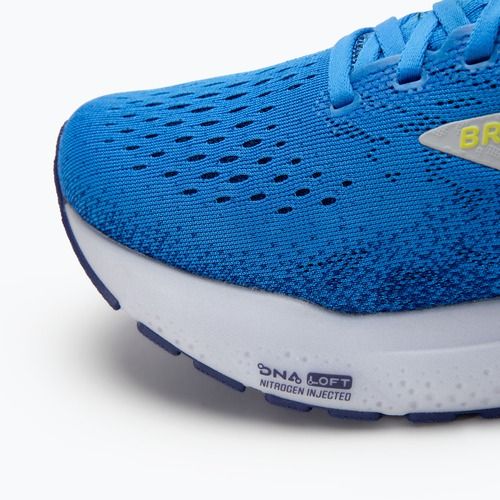 Men's running shoes Brooks Ghost 16 electric blue/navy/lemon