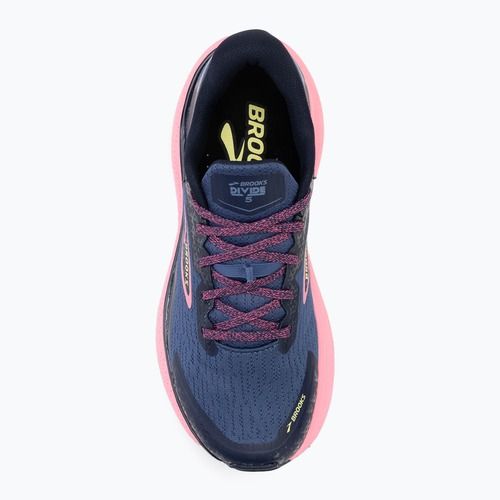 Brooks Divide 5 women's running shoes grey blue/pink/lime