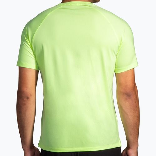 Men's Brooks Atmosphere 2.0 lime/elevate running shirt