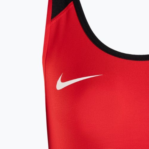 Women's wrestling singlet Nike Weightlifting Singlet scarlet/black