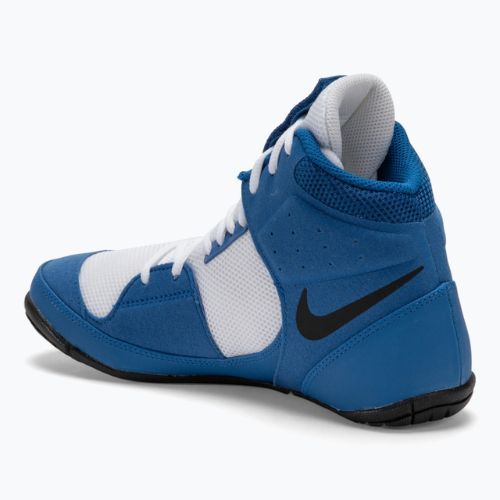Nike Fury team royal/white/black wrestling shoes