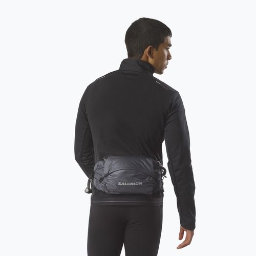 Salomon Cross Season Waist running belt + 1l hydration pack ebony/black