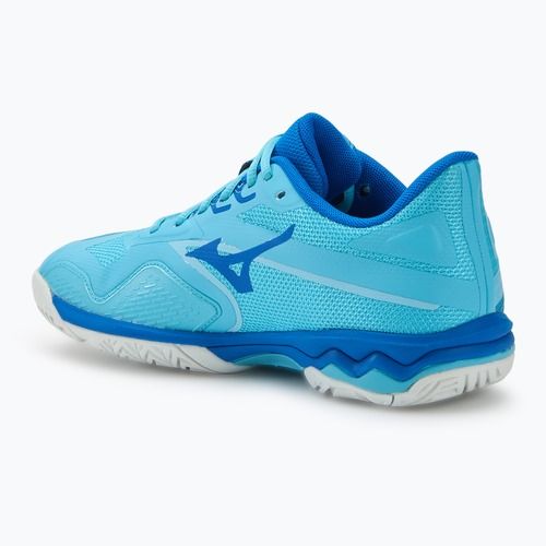 Women's tennis shoes Mizuno Wave Exceed Light 2 AC river blue/white/mugen blue