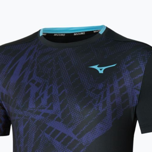Men's tennis shirt Mizuno Mugen Shadow Graphic Tee black