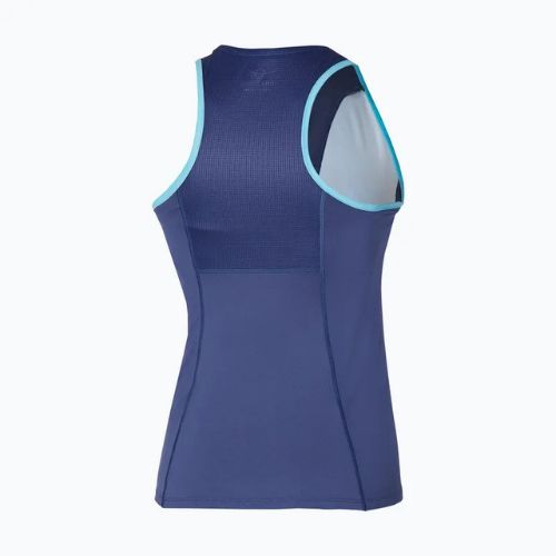 Women's tennis tank top Mizuno Mugen Printed Tank mugen blue