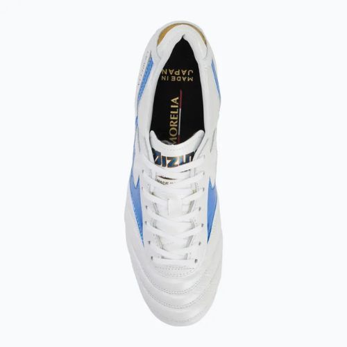 Mizuno Morelia II Japan Md white/laser blue/gold men's football boots