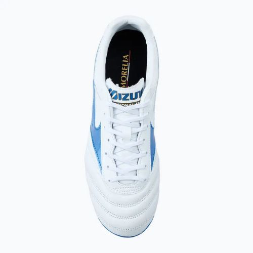 Men's Mizuno Morelia II Pro MD football boots white/laser blue/gold