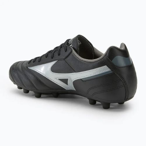 Mizuno Morelia II Club AG black/galaxy silver/dark shadow men's football boots