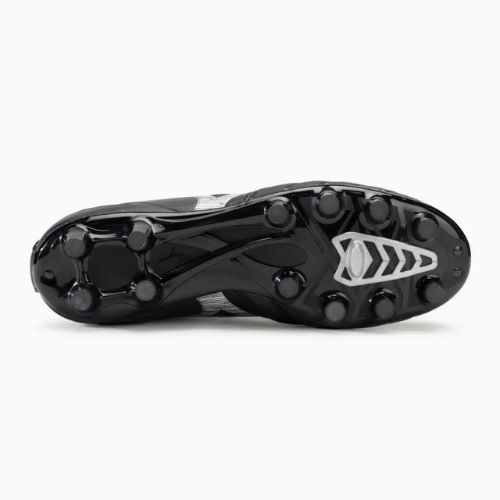 Men's Mizuno Morelia Neo IV Pro FG football boots black/galaxy silver