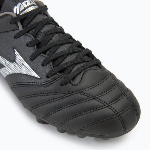 Men's Mizuno Morelia Neo IV Pro AG black/galaxy silver football boots