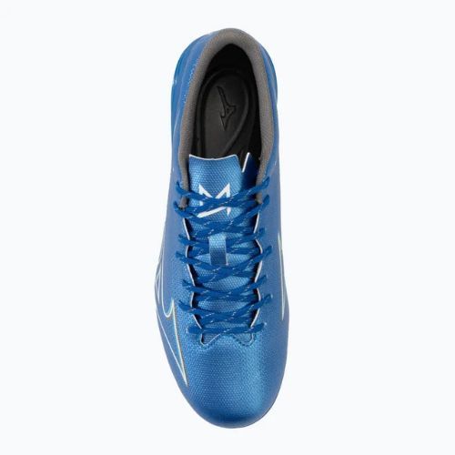 Men's football boots Mizuno α Select FG white/laser blue/gold