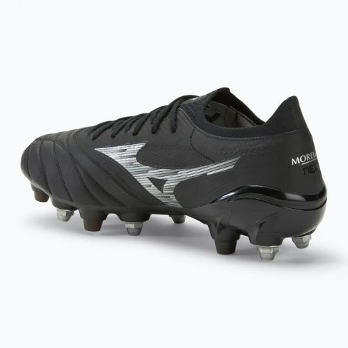 Mizuno Morelia Neo IV β Elite MIX black/galaxy silver men's football boots