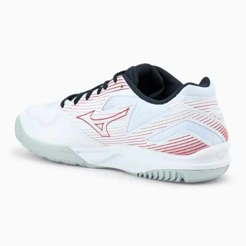 Mizuno Cyclone Speed 4 volleyball shoes white/salsa/black