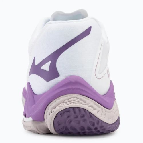 Women's volleyball shoes Mizuno Wave Lightning Z8 white/patrician purple/quince