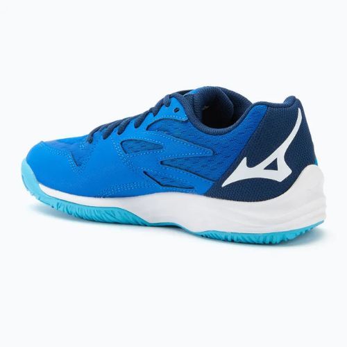 Mizuno Lightning Star Z7 children's volleyball shoes mugen blue/white/estate blue