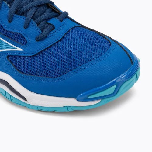 Men's handball shoes Mizuno Wave Phantom 3 mugen blue/white/estate blue