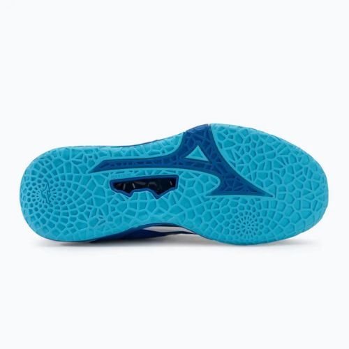 Men's handball shoes Mizuno Wave Stealth Neo 2 mugen blue/white/estate blue